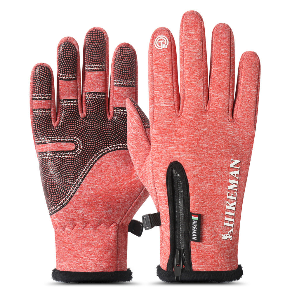 ThermaGrip™ Unisex Touchscreen Fleece Winter Gloves