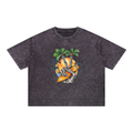 BeachWash™ 250G Snow-Washed Oversized Cotton Tee
