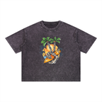 BeachWash™ 250G Snow-Washed Oversized Cotton Tee