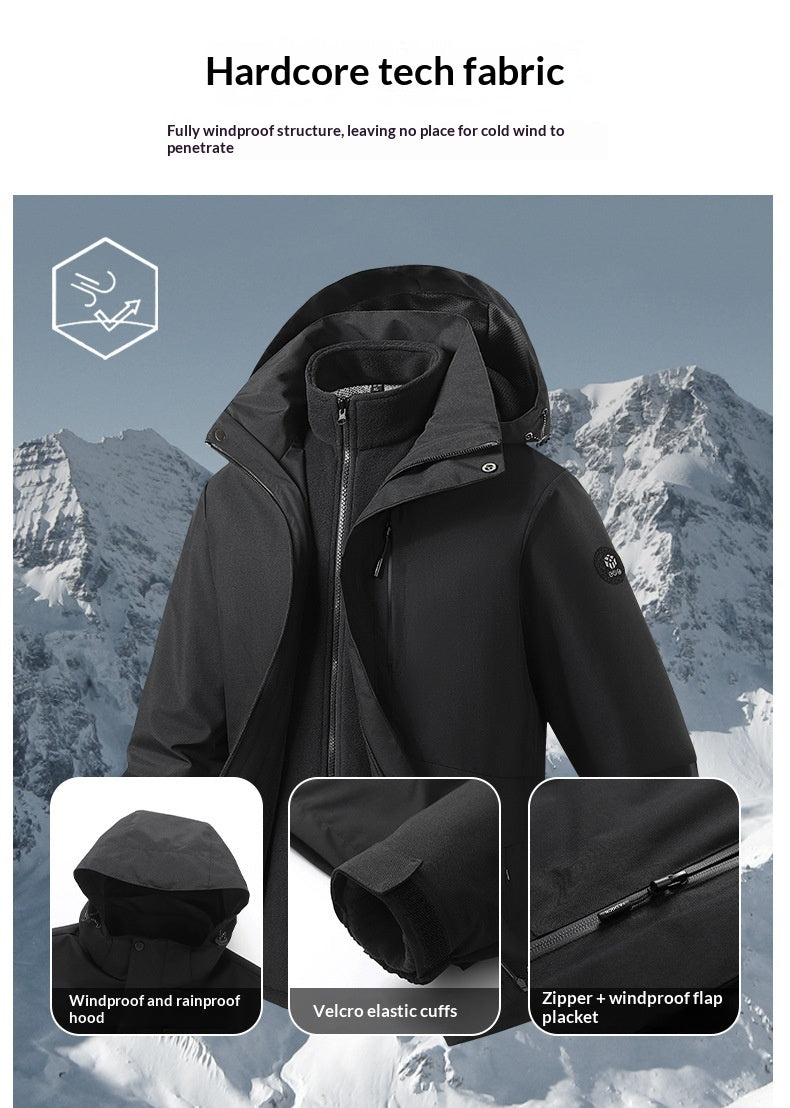 AeroDown™ Men’s Thickened White Duck Down Winter Jacket