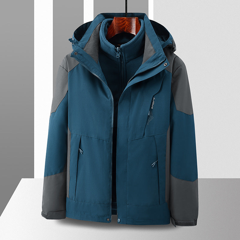 MinkShield™ Unisex Hooded Wool-Padded Winter Jacket