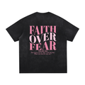 RawEdge™ 260G Washed Frayed Cotton Oversized Tee