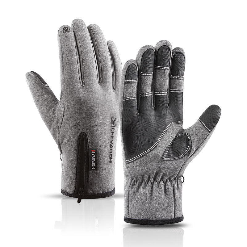 ThermaGrip™ Waterproof Touchscreen Split-Finger Winter Gloves