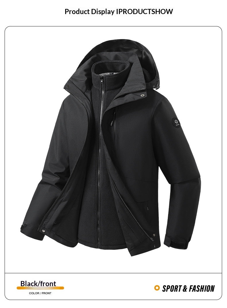 AeroDown™ Men’s Thickened White Duck Down Winter Jacket