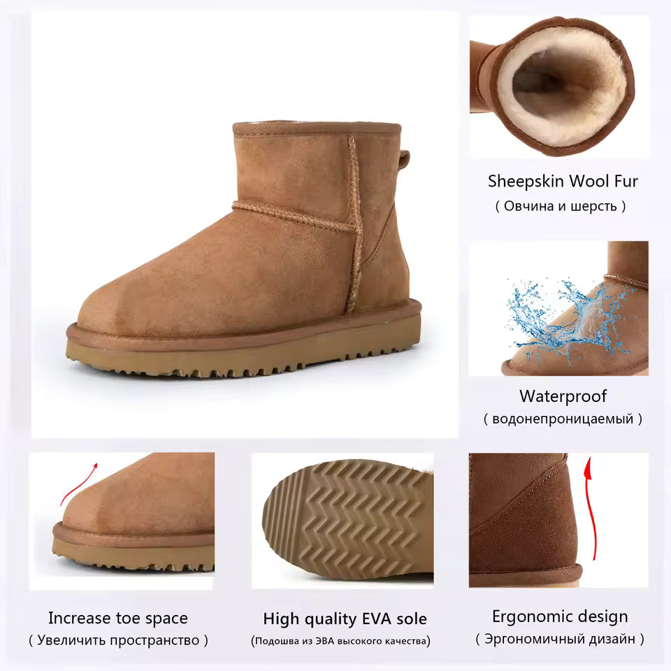 FrostStep™ Women’s Non-Slip Winter Snow Boots