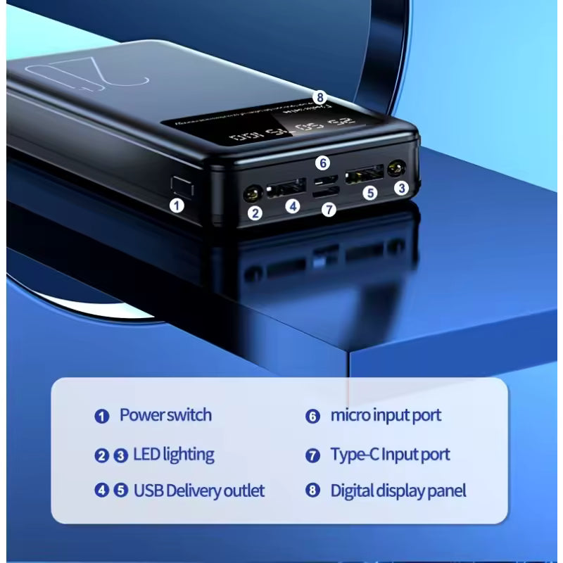 ThermaCharge™ High-Capacity Outdoor Power Bank