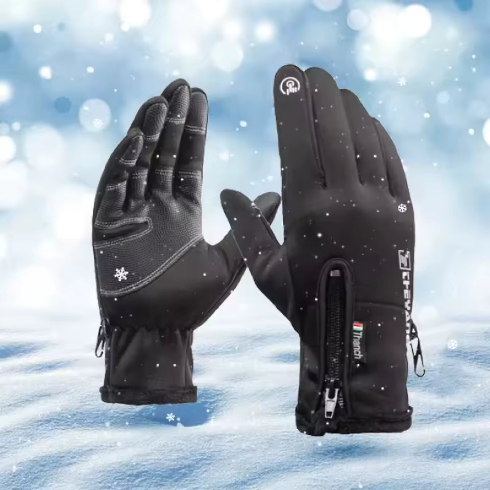 ThermaGrip™ Unisex Touchscreen Fleece Winter Gloves