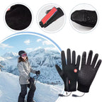 ThermaGrip™ Waterproof Touchscreen Split-Finger Winter Gloves