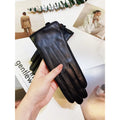 LuxeShear™ Women’s Sheepskin Touchscreen Winter Gloves