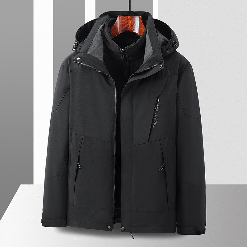 MinkShield™ Unisex Hooded Wool-Padded Winter Jacket