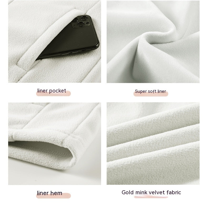 MinkShield™ Unisex Hooded Wool-Padded Winter Jacket