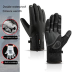ThermaGrip™ Unisex Touchscreen Fleece Winter Gloves