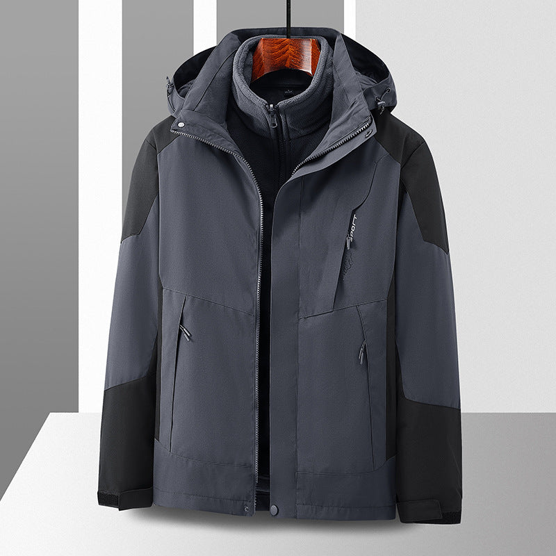 MinkShield™ Unisex Hooded Wool-Padded Winter Jacket