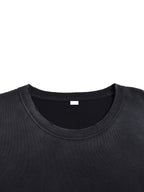 RawEdge™ 260G Washed Frayed Cotton Oversized Tee