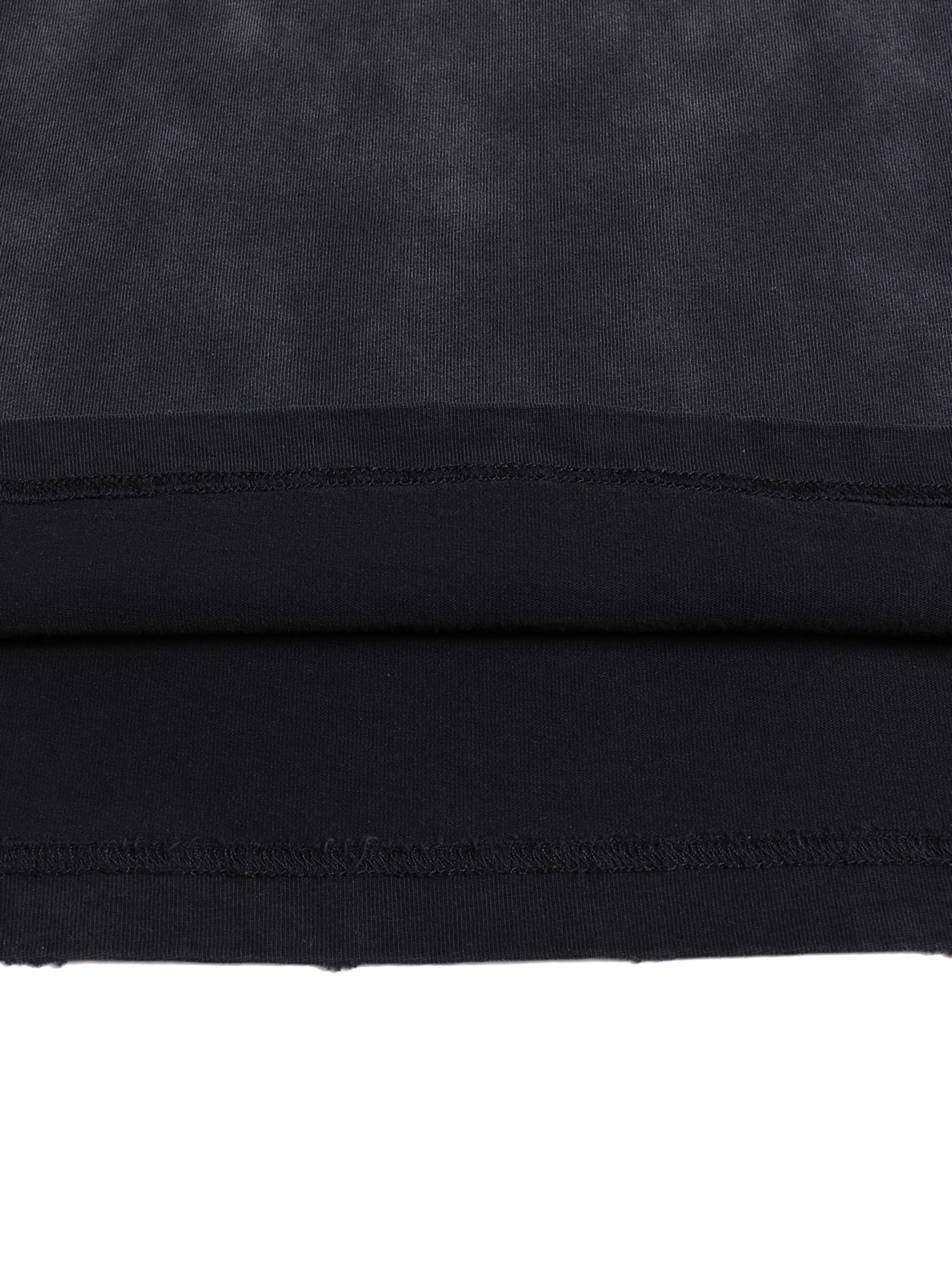 RawEdge™ 260G Washed Frayed Cotton Oversized Tee