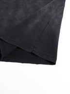 RawEdge™ 260G Washed Frayed Cotton Oversized Tee