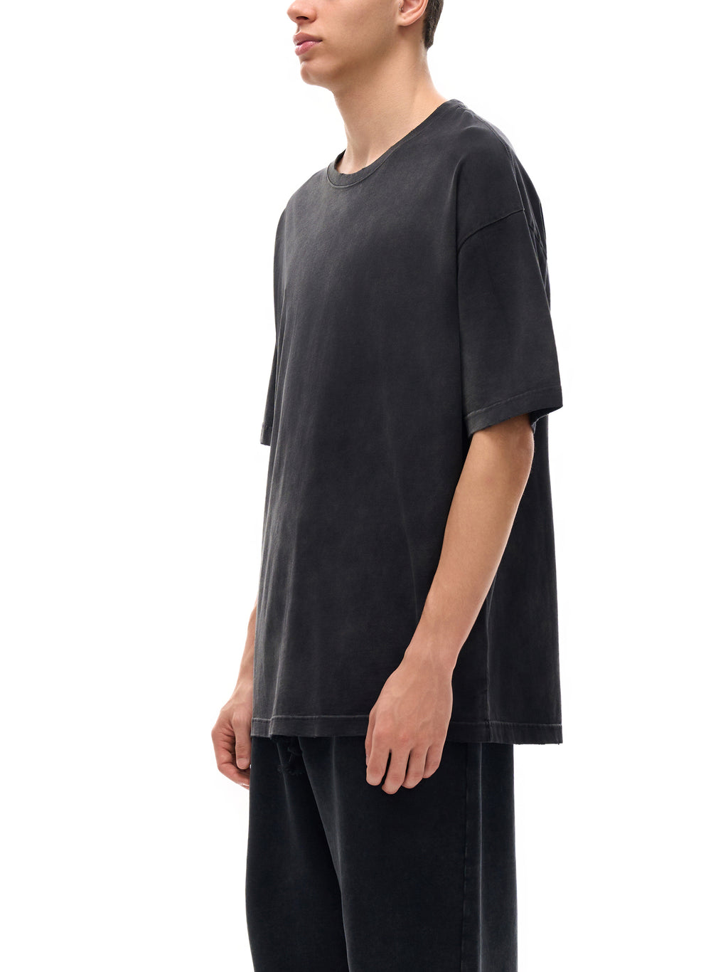 RawEdge™ 260G Washed Frayed Cotton Oversized Tee