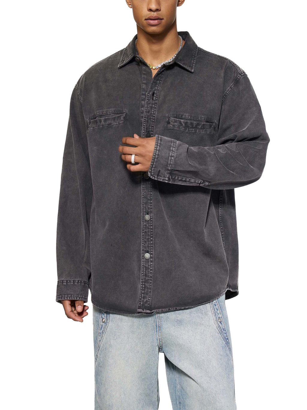 HeritageCore™ 367G Heavyweight Washed Cotton Overshirt