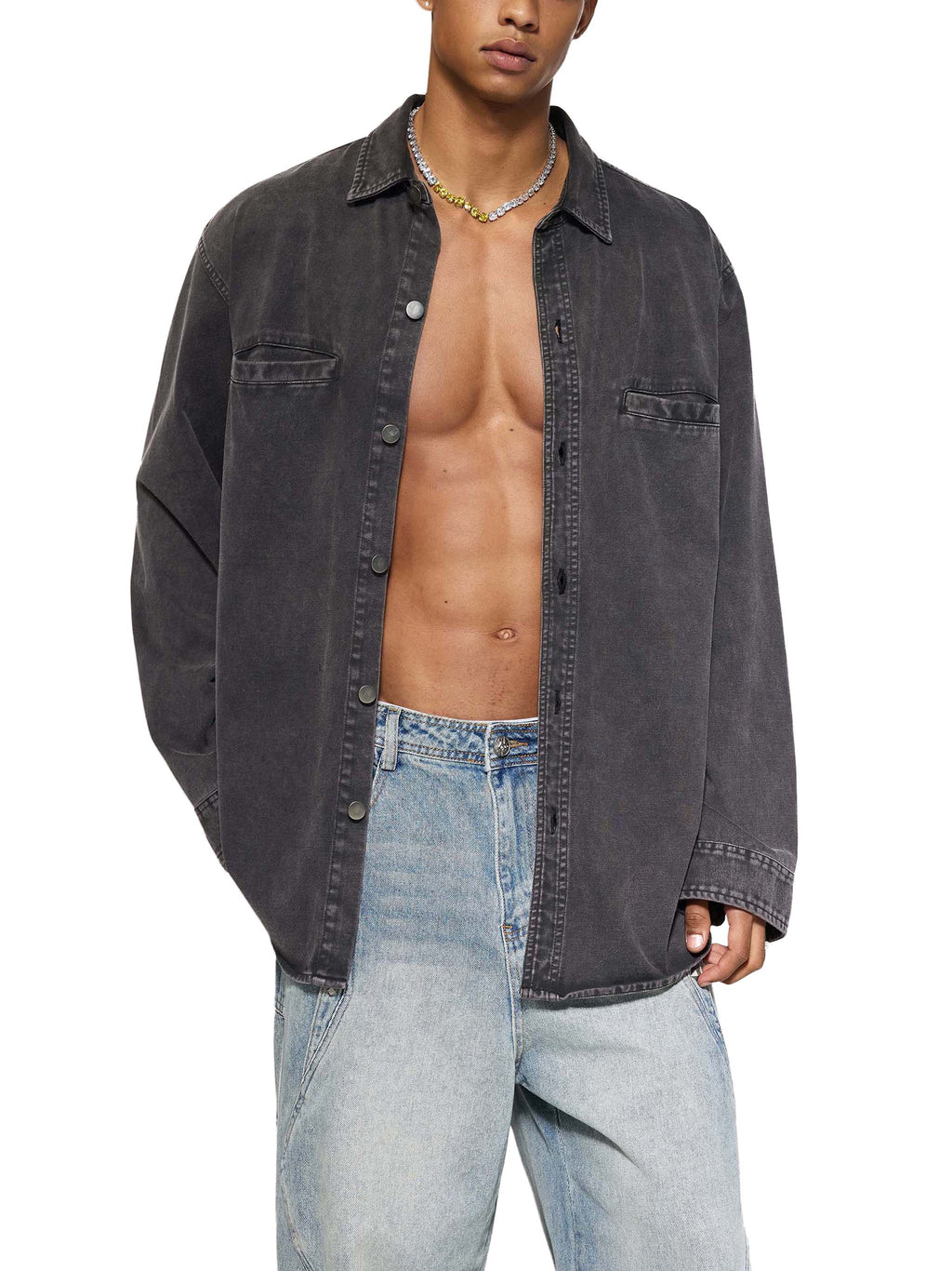 HeritageCore™ 367G Heavyweight Washed Cotton Overshirt