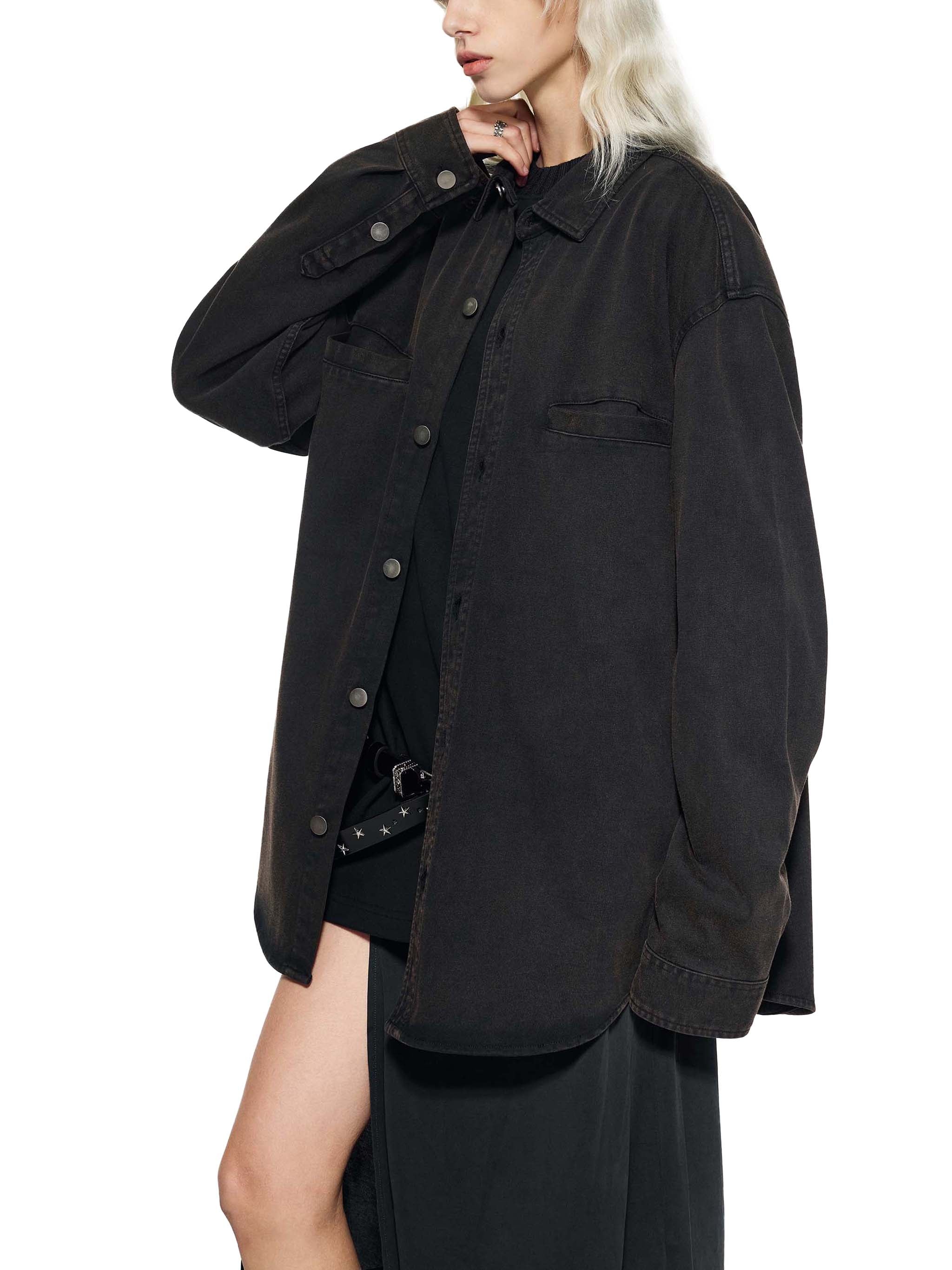 HeritageCore™ 367G Heavyweight Washed Cotton Overshirt