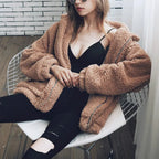 AuroraPlush™ Women’s Faux Fur Teddy Winter Coat